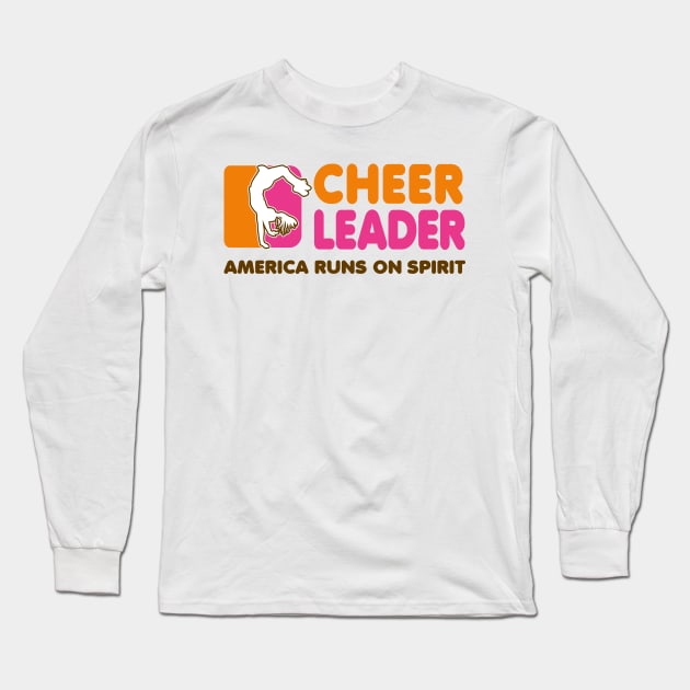 Cheerleader Spirit Long Sleeve T-Shirt by mtflyfisher